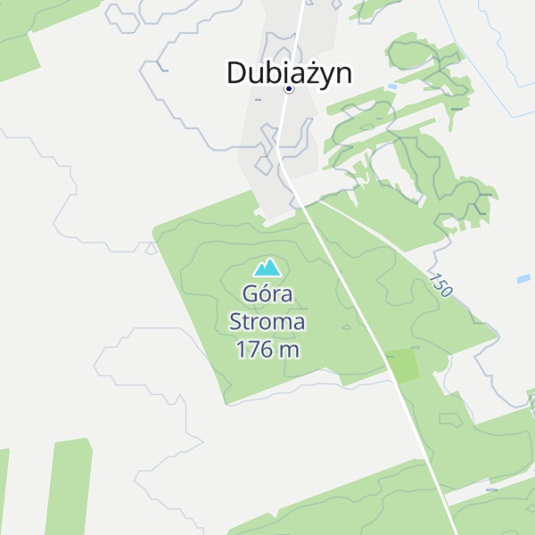 Map of Góra Stroma