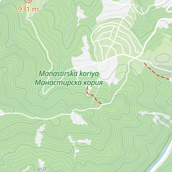 Map of H. Bonsovi Polyani