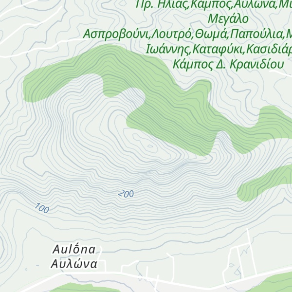 Map of Asprovoúni