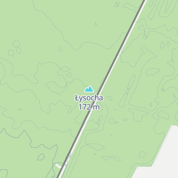 Map of Łysocha