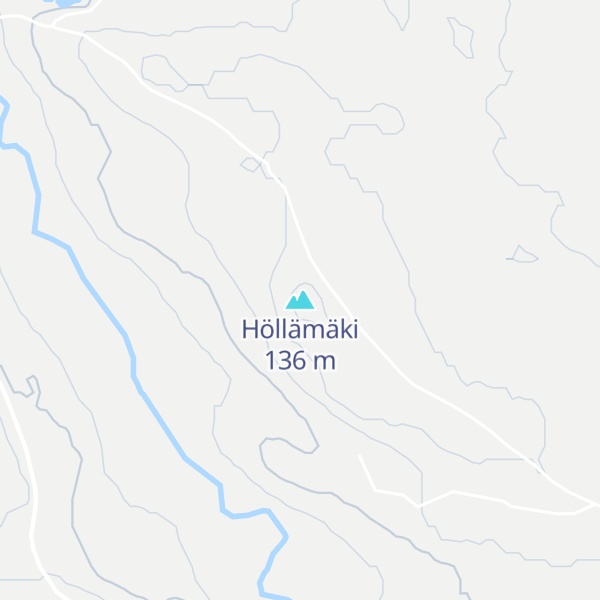 Map of Höllämäki