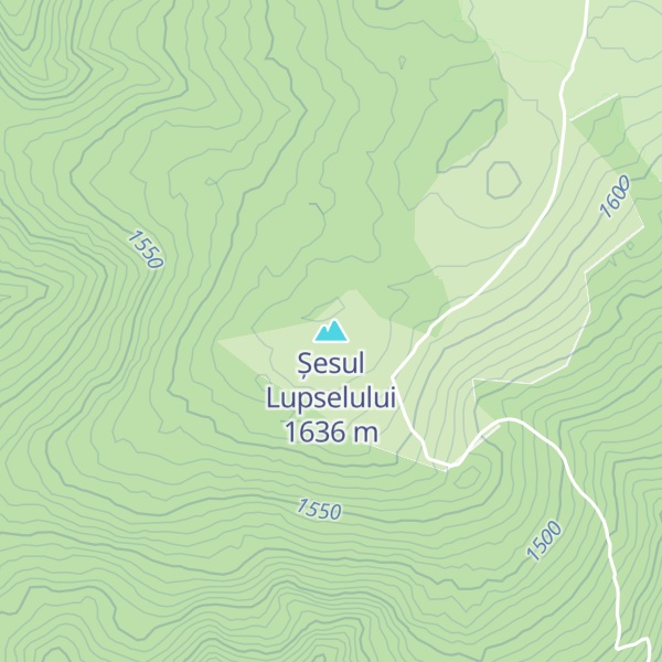 Map of Șesul Lupselului
