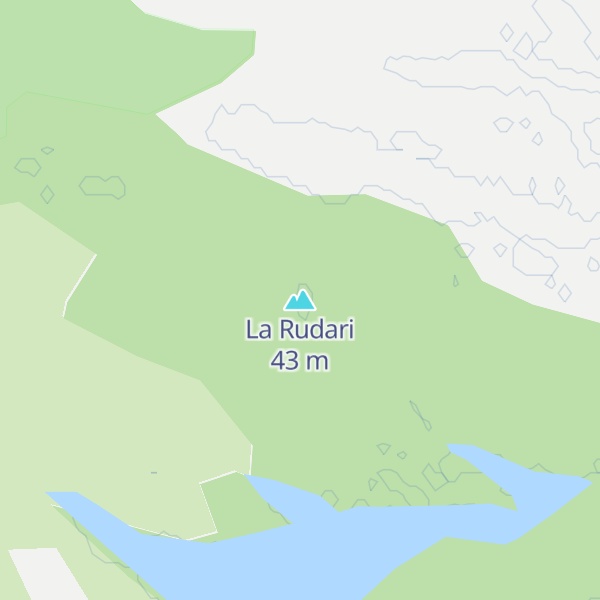 Map of La Rudari