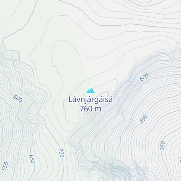 Map of Lávnjárgáisá