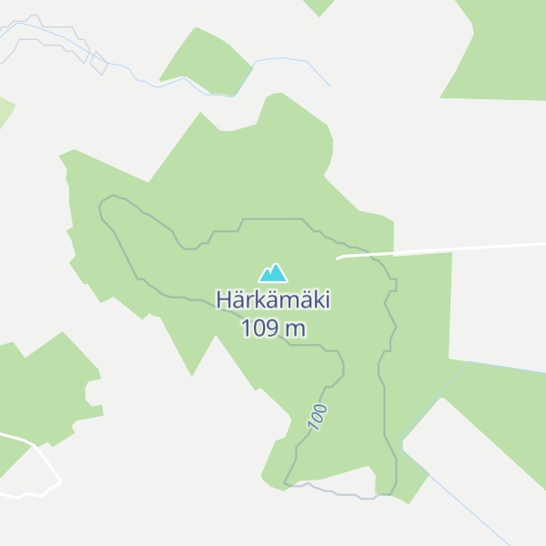 Map of Härkämäki