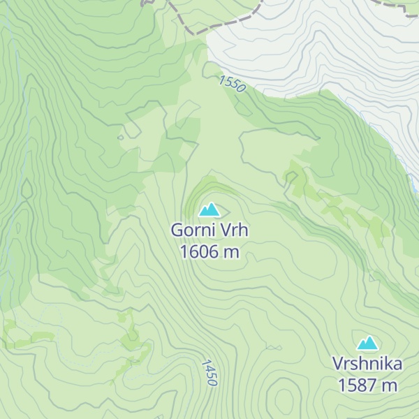Map of Gorni Vrh