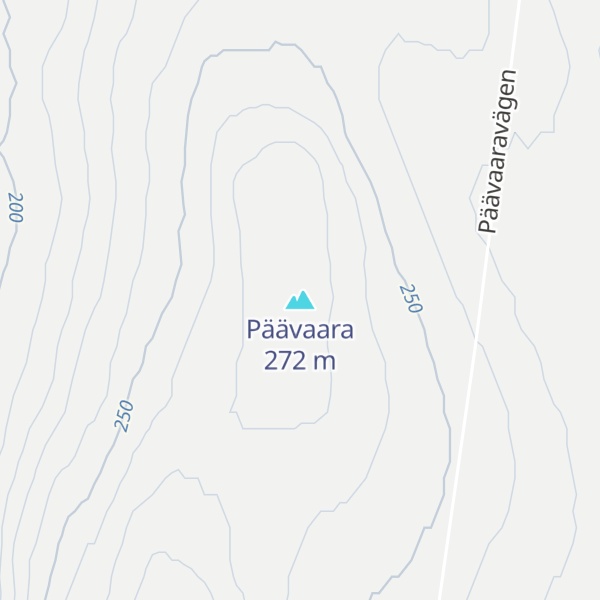 Map of Päävaara