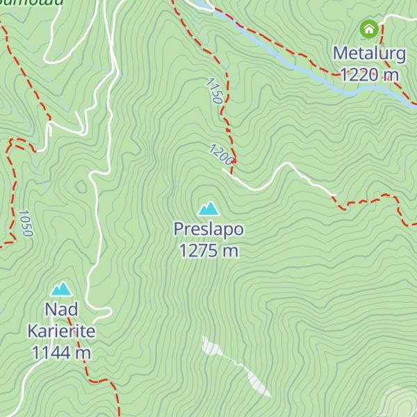 Map of Preslapo