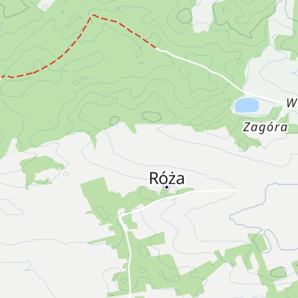 Map of Lisia Góra