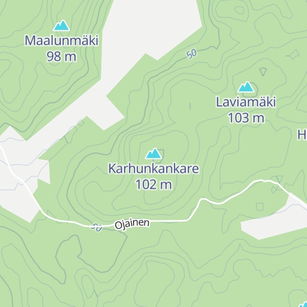 Map of Karhunkankare