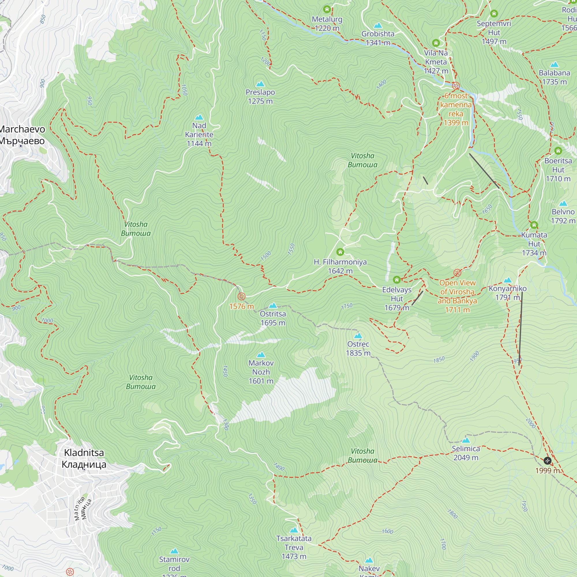 Hizha Ostrica map