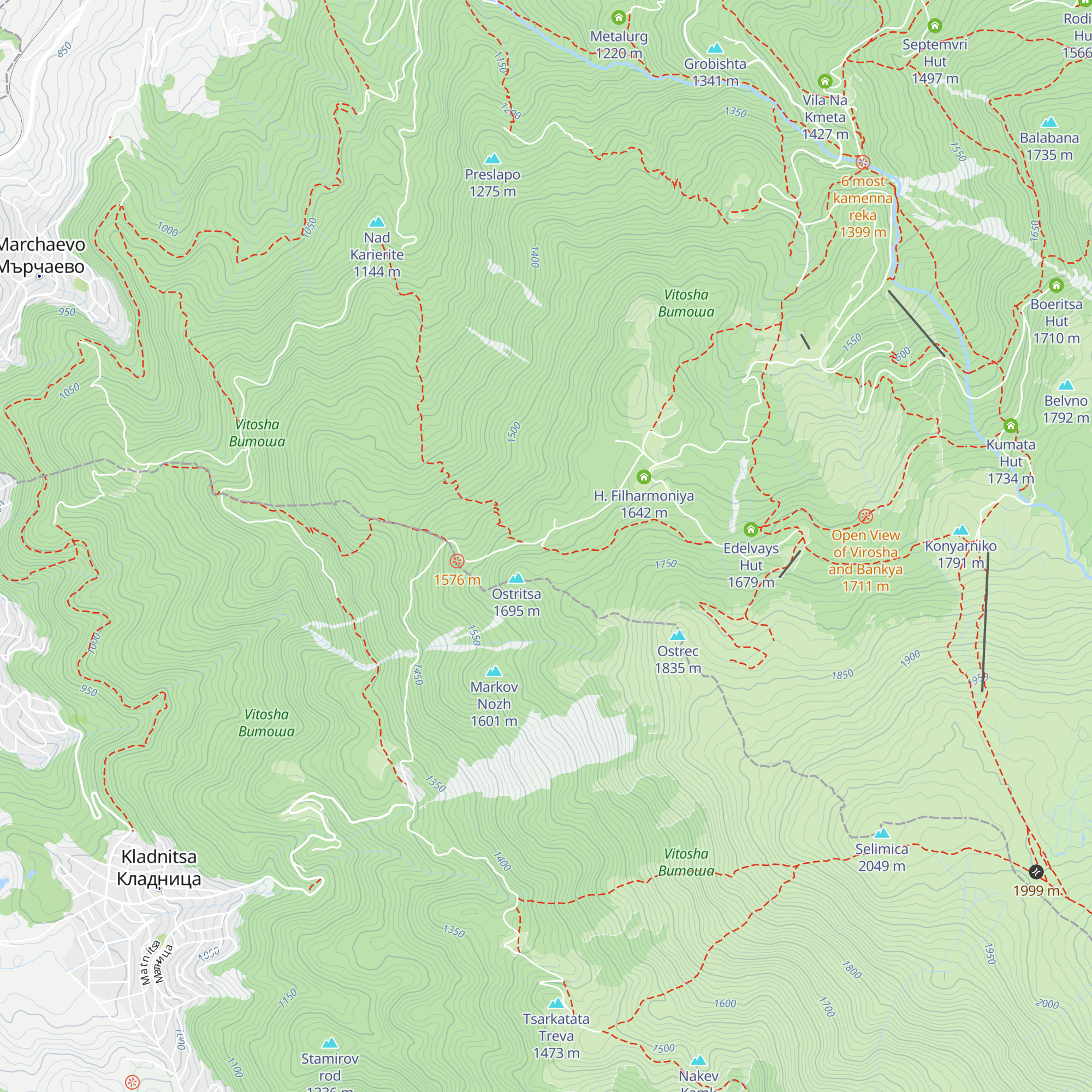 Hizha Ostrica map