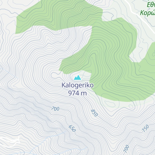Map of Kalogeriko