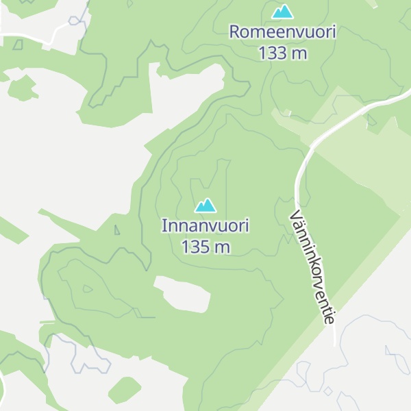 Map of Innanvuori