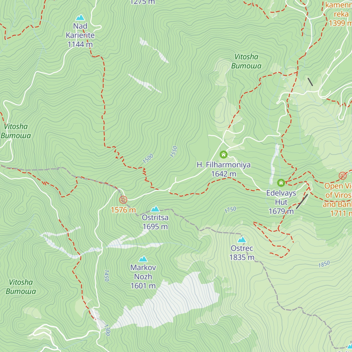 Hizha "Rudnichar" map