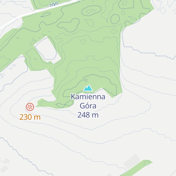 Map of Kamienna Góra