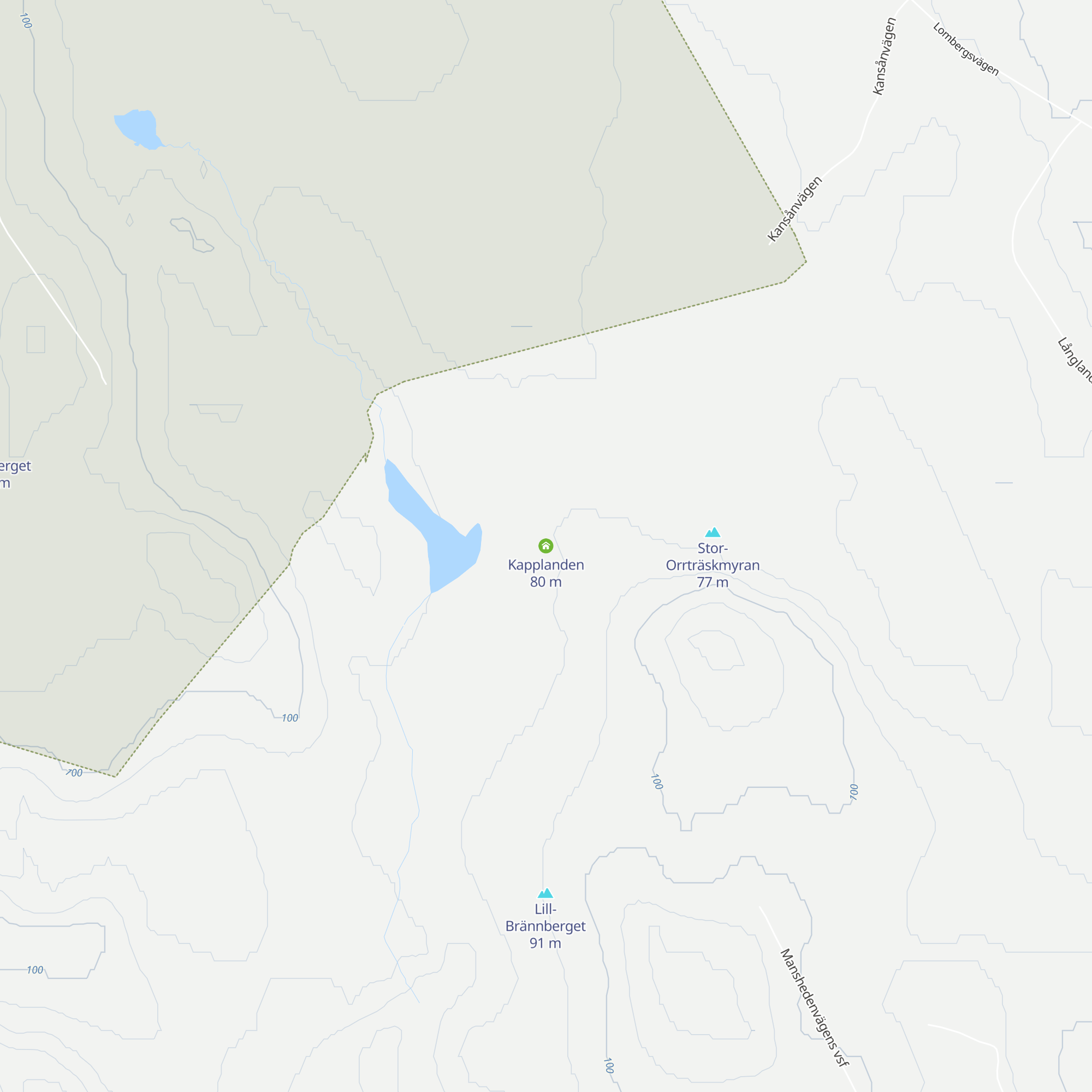 Kapplanden map