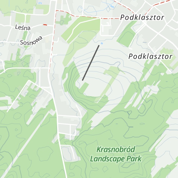 Map of Góra Chełm