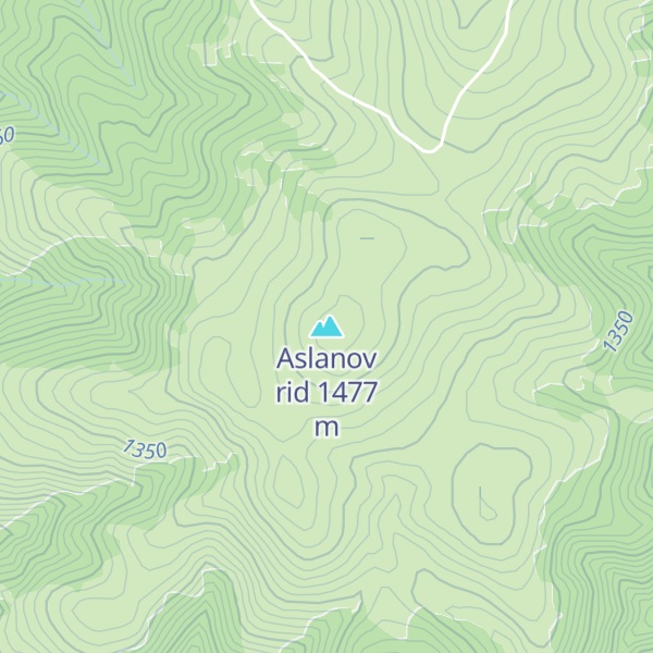 Map of Aslanov rid