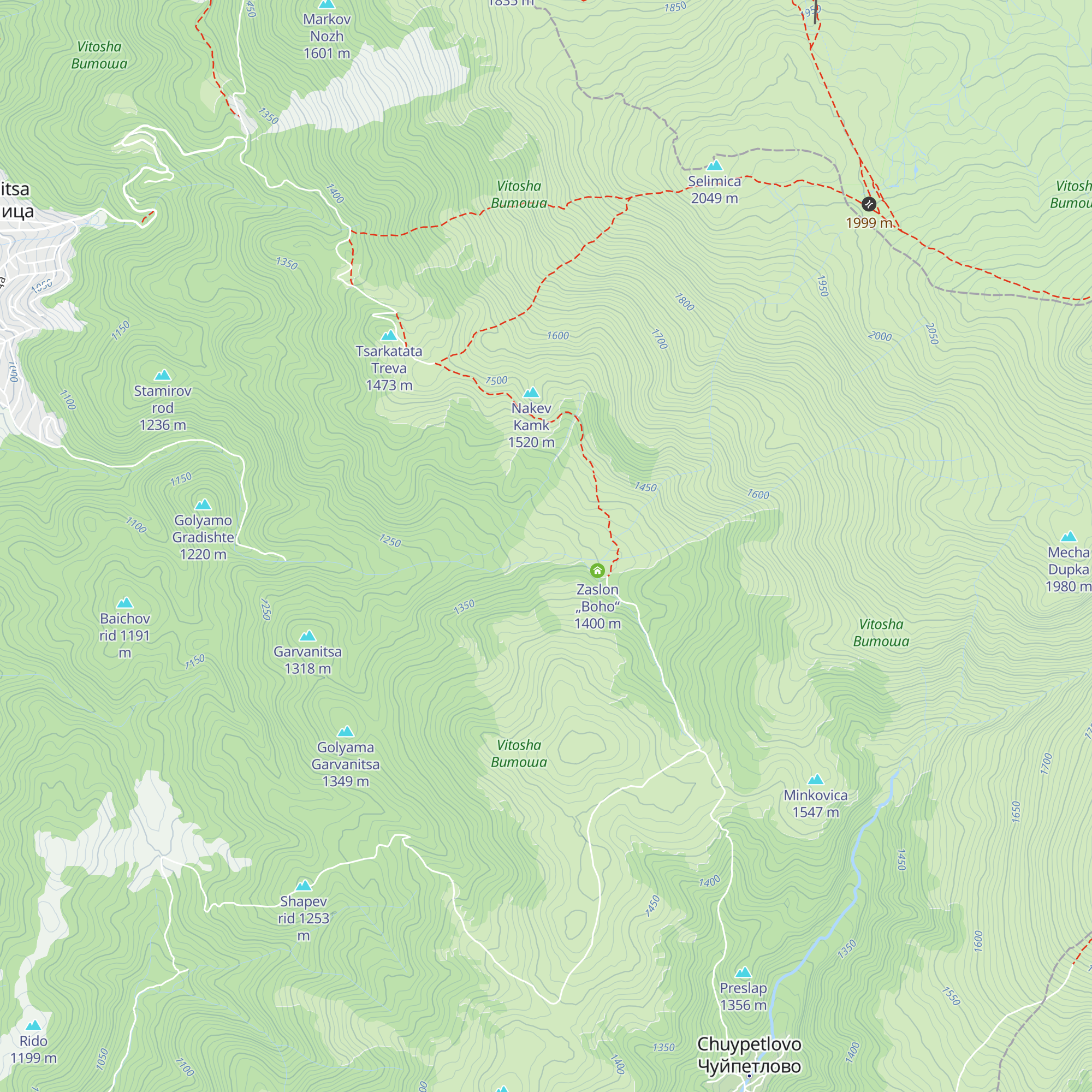 Zaslon „Diviya Bik“ map