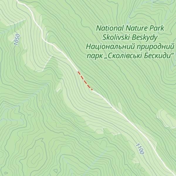 Map of Vysokyi Verkh