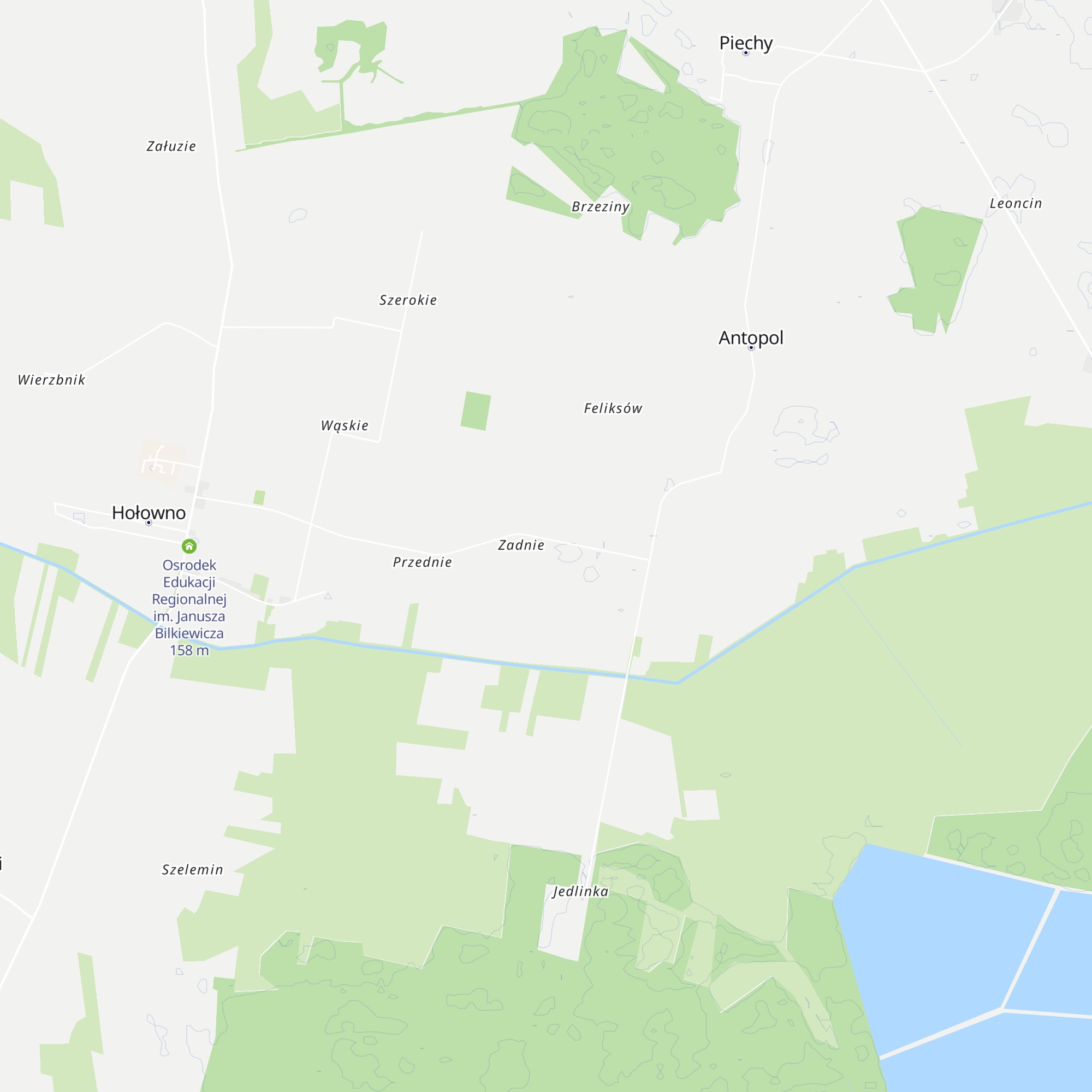 Chata Solna map