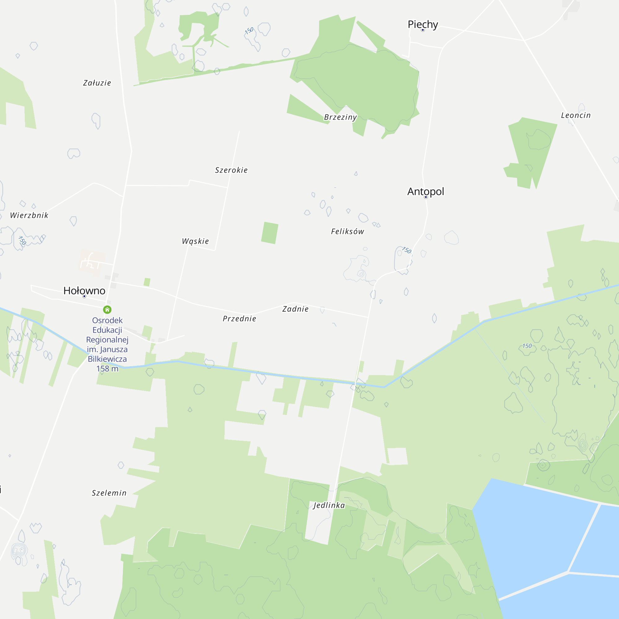 Chata Solna map