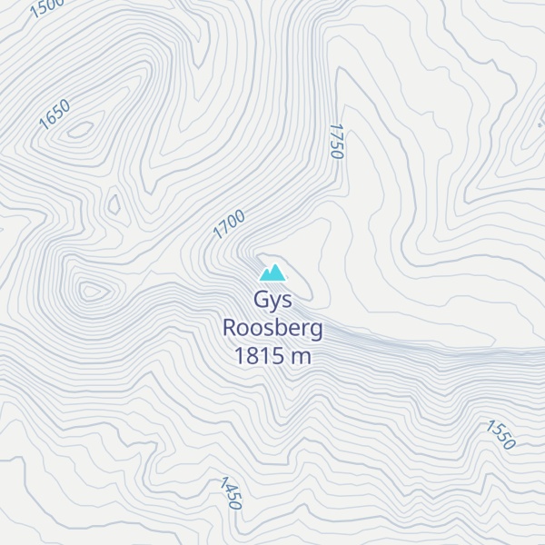 Map of Gys Roosberg