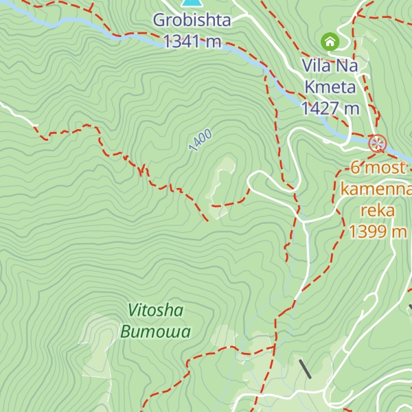 Map of Chalet Red Riding Hut