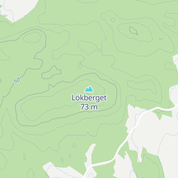 Map of Lökberget