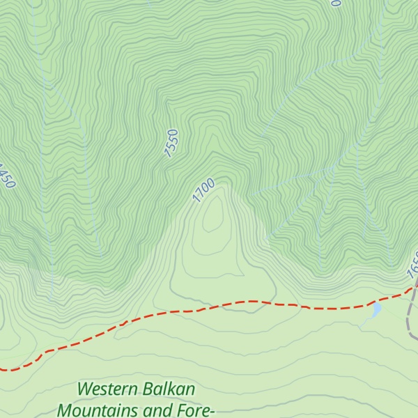 Map of Krushachki Vrh