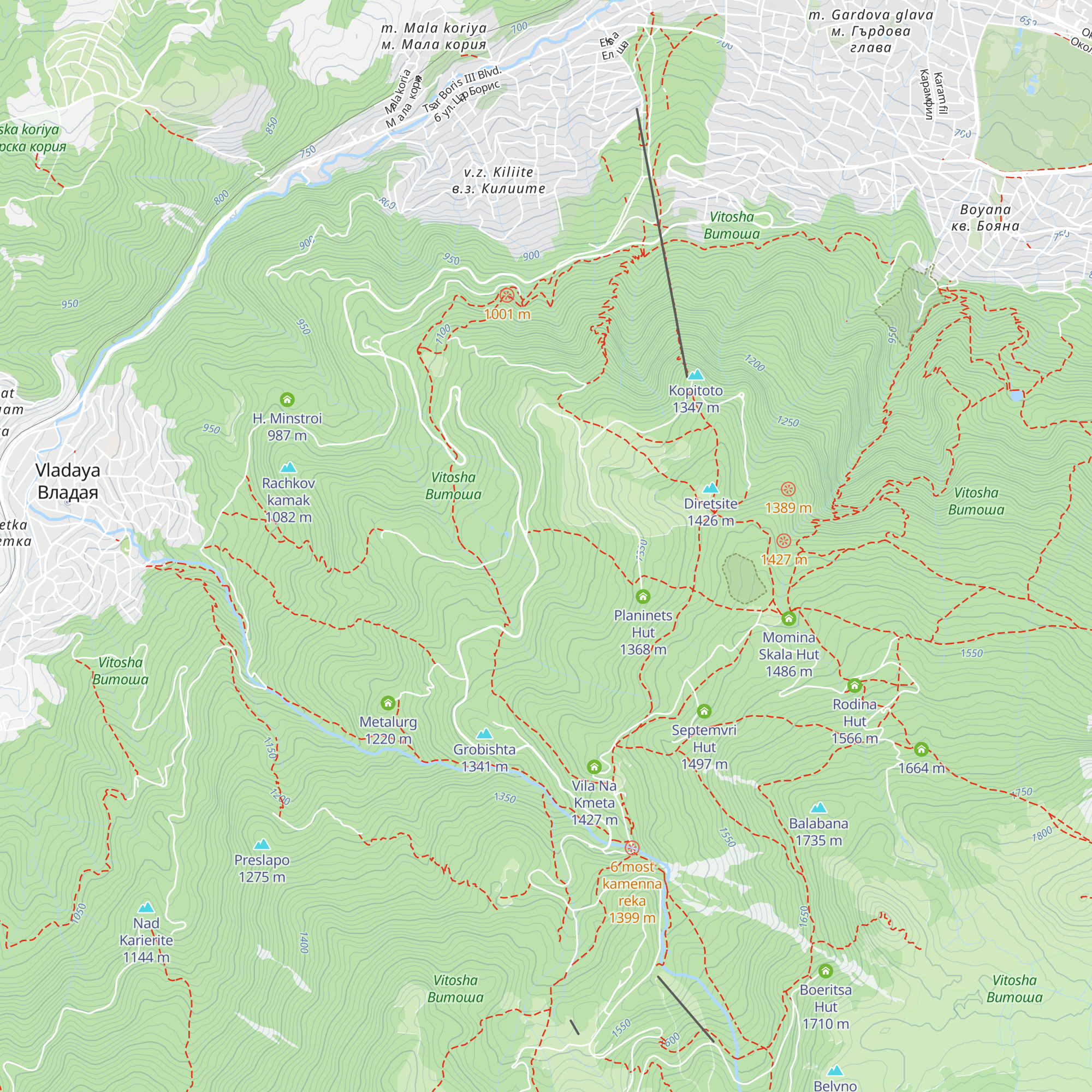 Hizha Na Gorsko Stopanstvo map