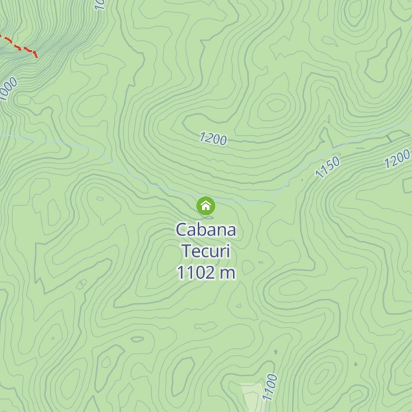 Map of Cabana Tecuri