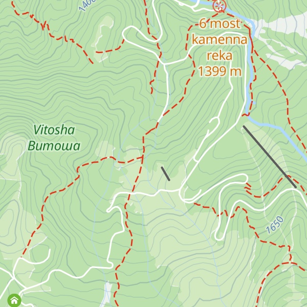Map of Malinka Hut