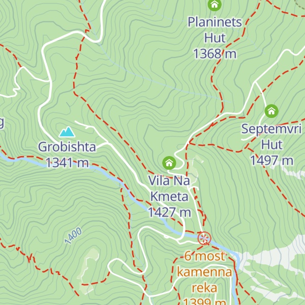 Map of Balkanity hut