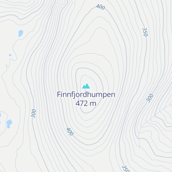 Map of Finnfjordhumpen