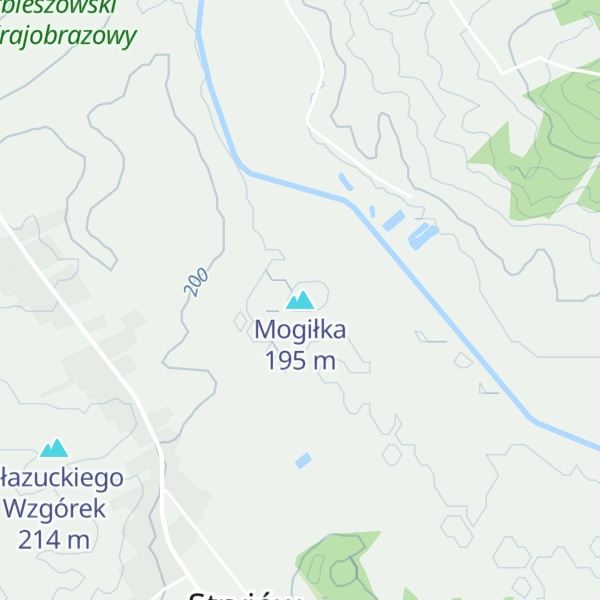 Map of Mogiłka
