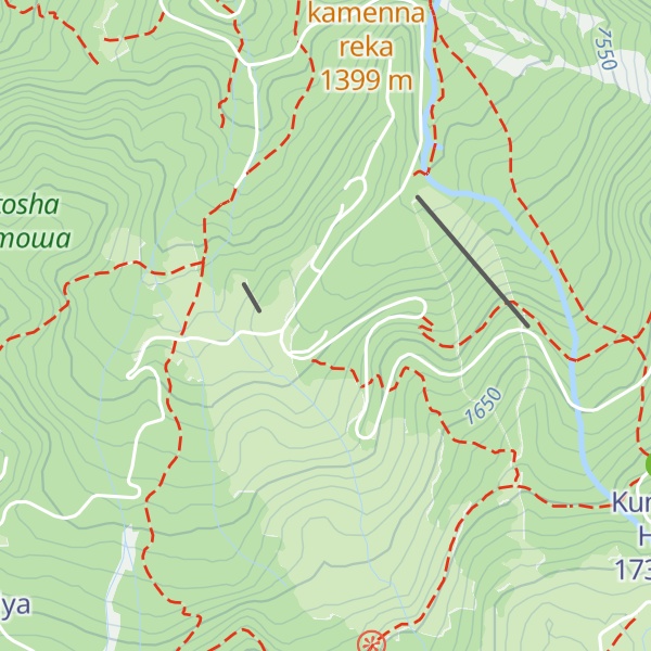 Map of H. Gorski Dom Ofeliite