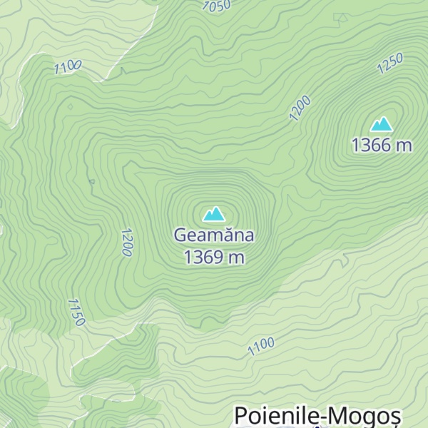Map of Geamăna