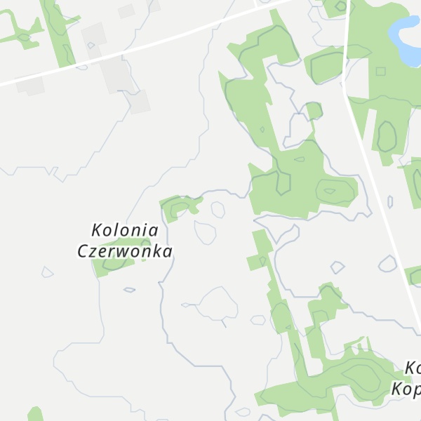 Map of Łysa Góra