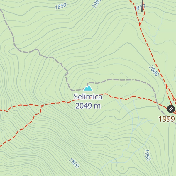 Map of Selimica