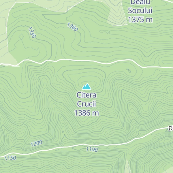 Map of Citera Crucii