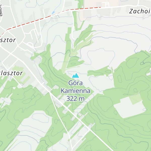 Map of Góra Kamienna