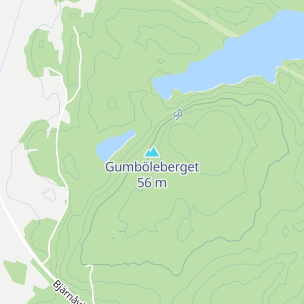 Map of Gumböleberget