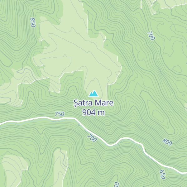 Map of Șatra Mare