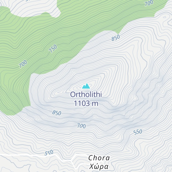 Map of Ortholithi