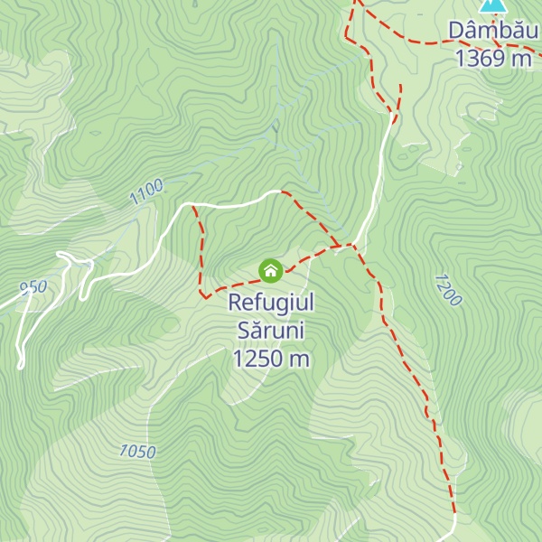 Map of Refugiul Săruni