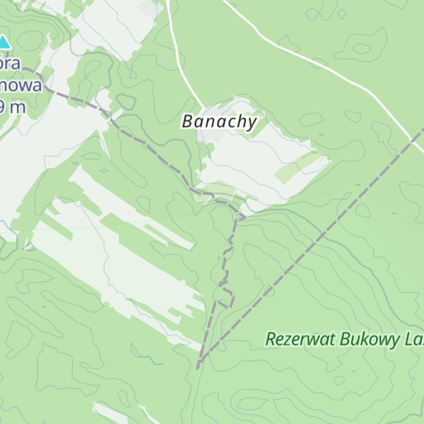 Map of Bukowa Góra