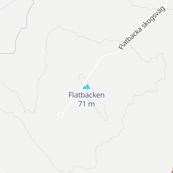 Map of Flatbacken