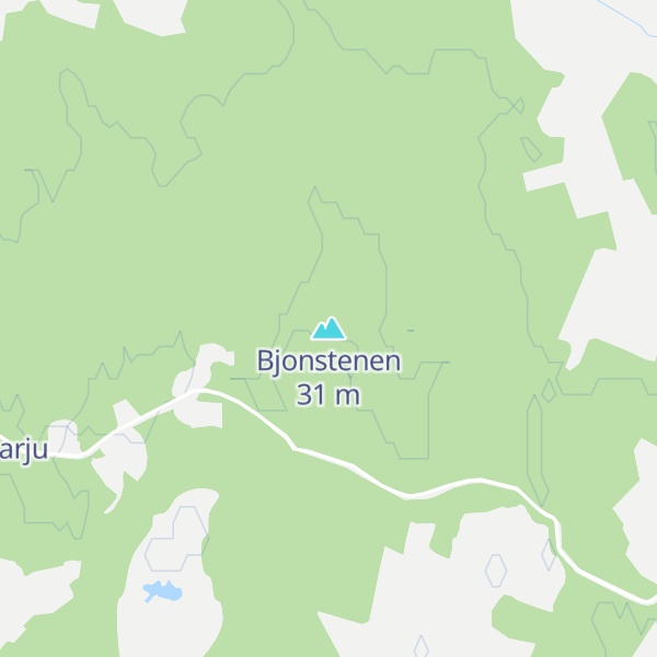 Map of Bjonstenen
